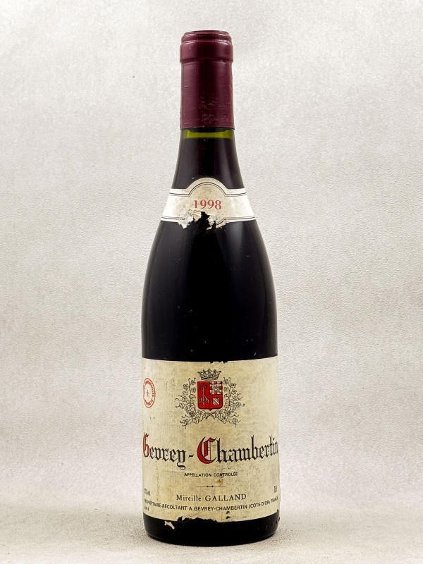 Mireille Galland - Gevrey Chambertin 1998