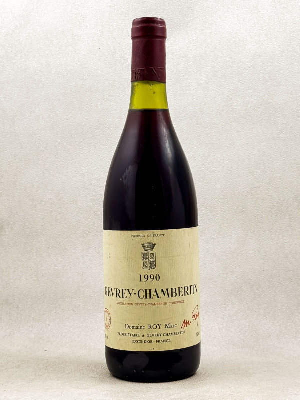 Marc Roy - Gevrey Chambertin 1990