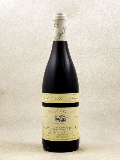 Patrick Clémencet - Aloxe Corton 1er cru "La Coutière" 2002