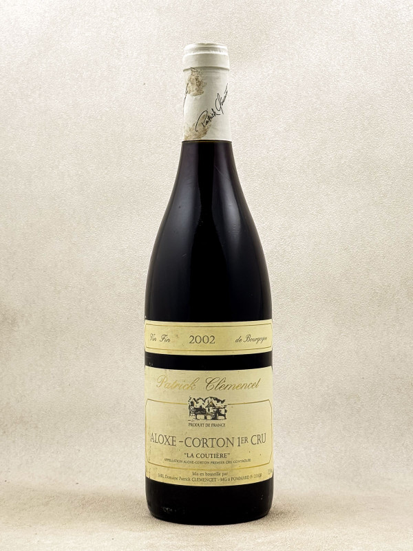 Patrick Clémencet - Aloxe Corton 1er cru "La Coutière" 2002