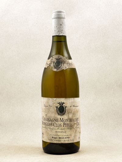 Roger Belland - Chassagne Montrachet 1er cru "Morgeot Clos Pitois" 1996