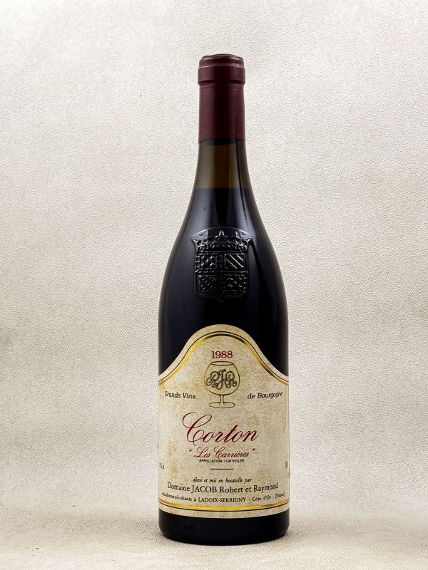 Domaine Jacob - Corton "Les Carrières" 1988