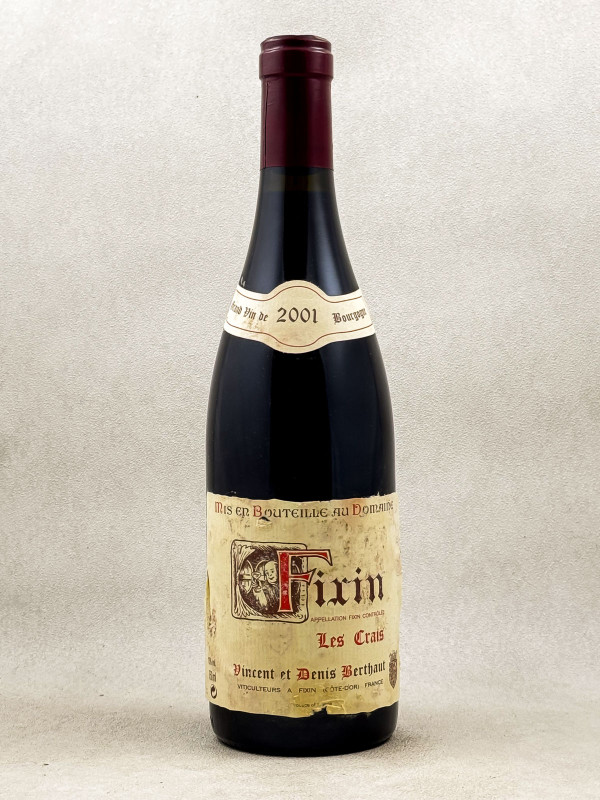 Denis Berthaut - Fixin "Les Crais" 2001