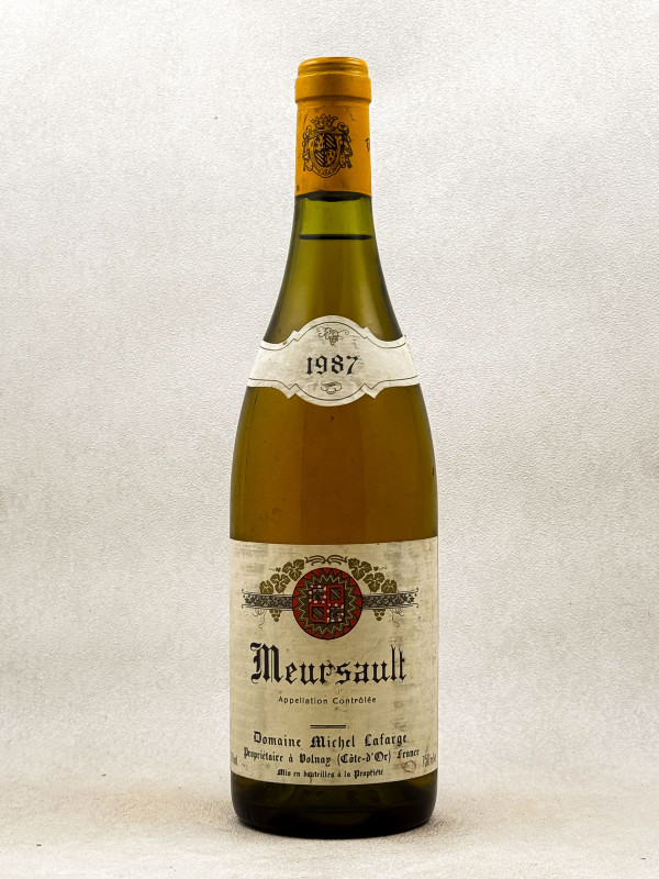 Michel Lafarge - Meursault 1987