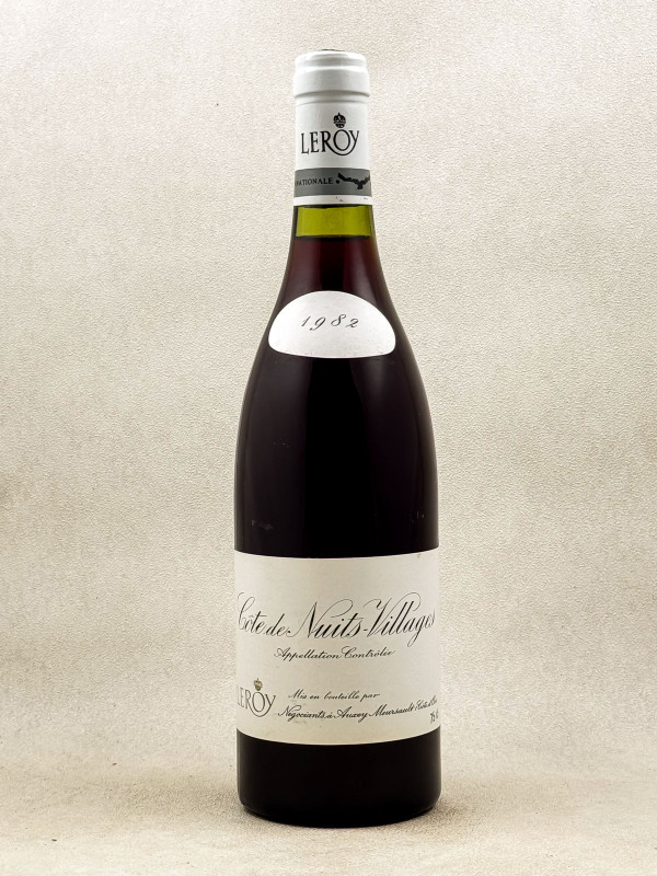 Leroy - Côtes de Nuits Village 1982