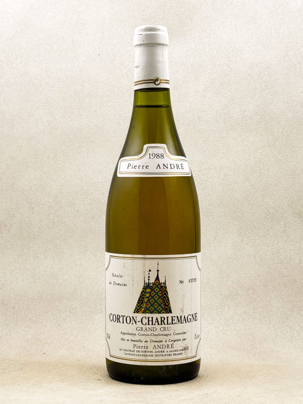 Pierre André - Corton Charlemagne 1988