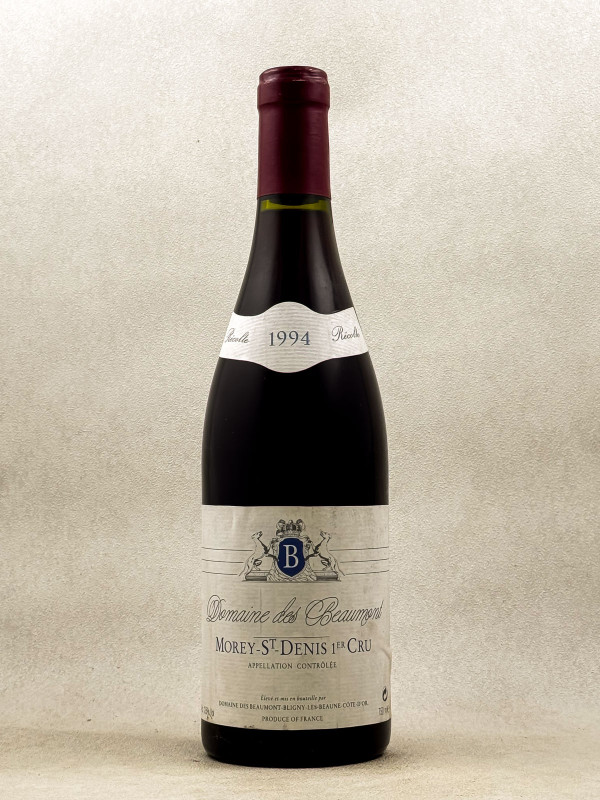 Domaine des Beaumont - Morey Saint Denis 1er cru 1994