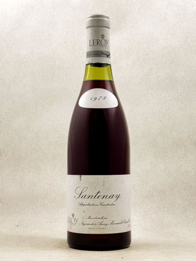 Leroy - Santenay 1978