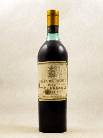 Pichon Longueville Comtesse de Lalande - Pauillac 1942