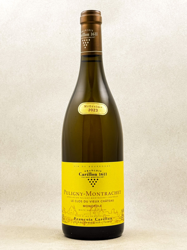 François Carillon - Puligny Montrachet "Le Clos du Vieux Château" Monopole 2023