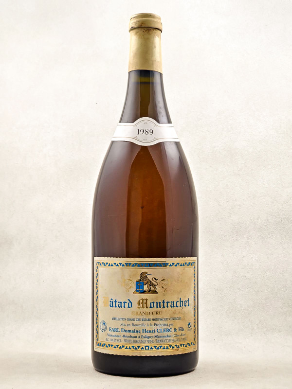 Henri Clerc - Bâtard Montrachet 1989 MAGNUM