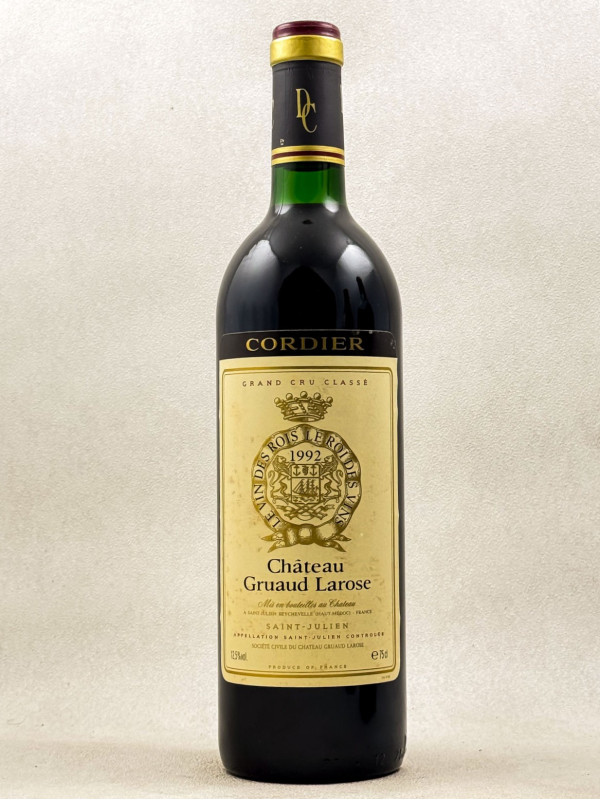 Gruaud Larose - Saint Julien 1992