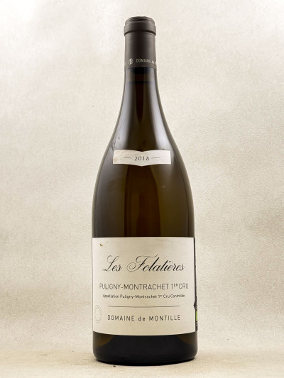 De Montille - Puligny Montrachet 1er Cru "Folatières" 2018 MAGNUM