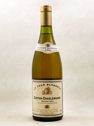 La Tour Blondeau - Corton Charlemagne 1989