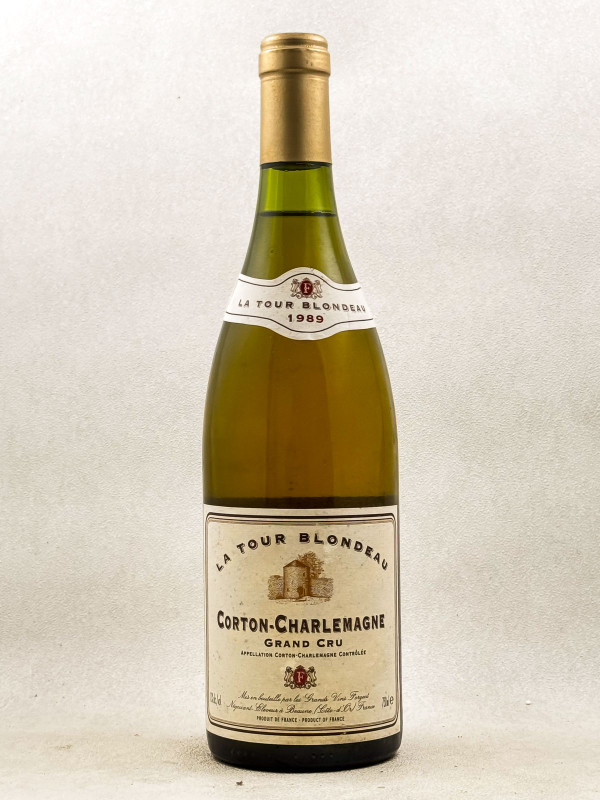 La Tour Blondeau - Corton Charlemagne 1989
