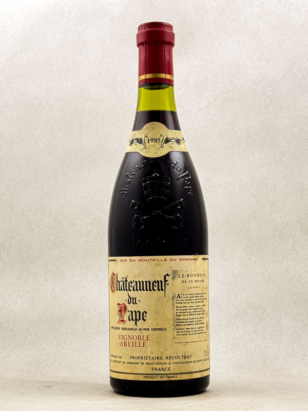 Mont Redon - Châteauneuf du Pape "Vignoble Abeille" 1985