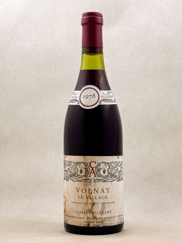 Allexant - Volnay "Le Village" 1978