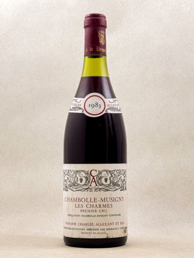 Allexant - Chambolle Musigny 1er cru "Charmes" 1983