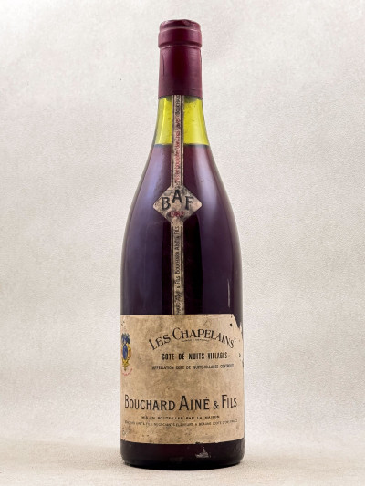 Bouchard Ainé - Côte de Nuits Villages "Les Chapelains" 1982