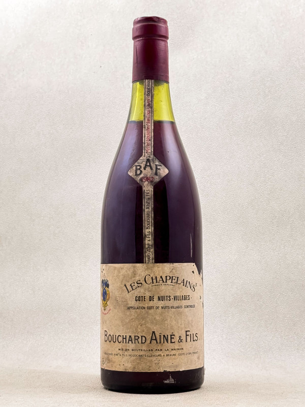 Bouchard Ainé - Côte de Nuits Villages "Les Chapelains" 1982