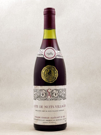 Allexant - Côte de Nuits Villages 1982