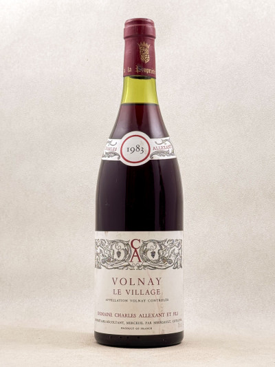 Allexant - Volnay "Le Village" 1983