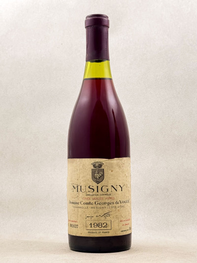 Comte Georges de Vogüé - Musigny VV 1982