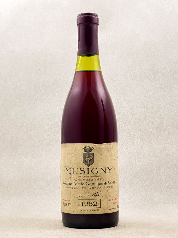 Comte Georges de Vogüé - Musigny VV 1982