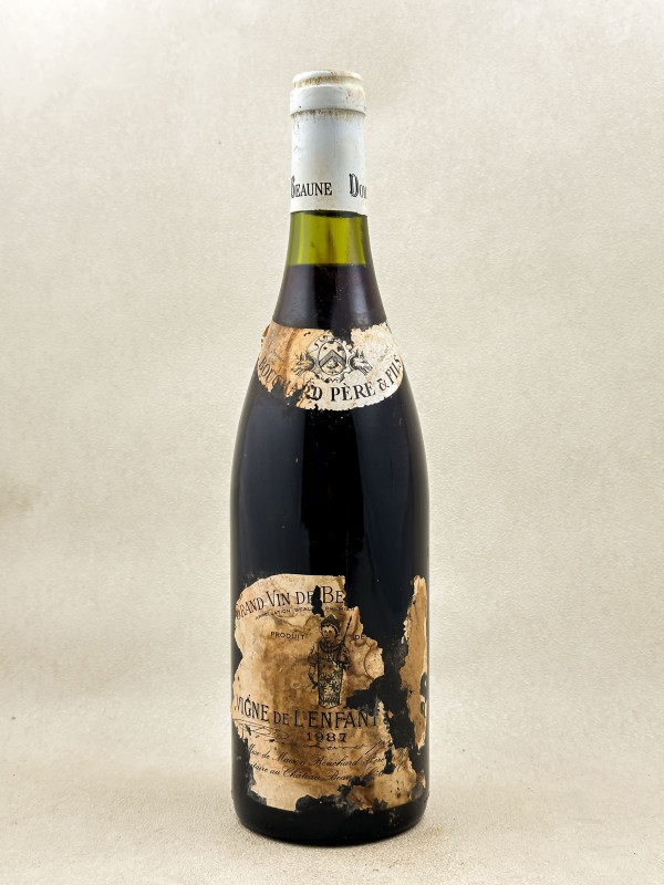 Bouchard Père & Fils - Beaune 1er cru "Grèves Vignes de l'Enfant Jésus" 1987