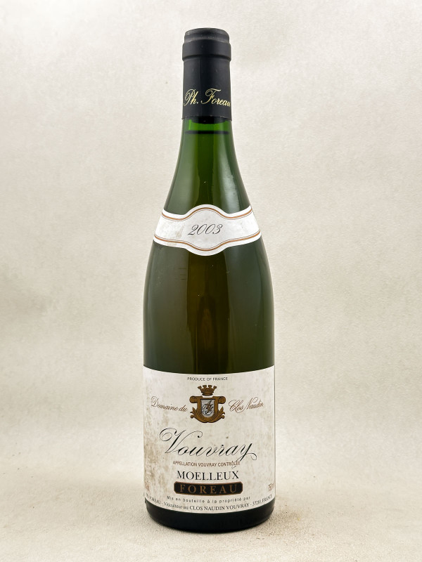 Foreau Domaine du Clos Naudin - Vouvray Moelleux 2003