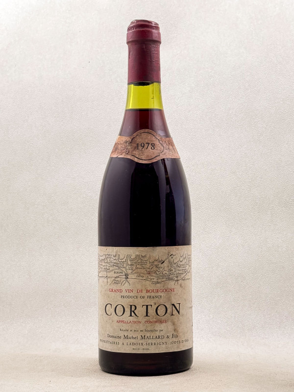 Michel Mallard - Corton 1978