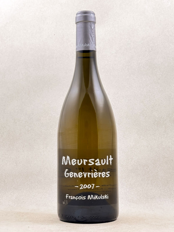 Mikulski - Meursault 1er cru "Genevrières" 2007