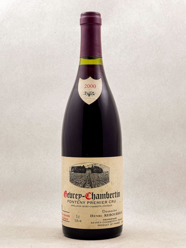 Henri Rebourseau - Gevrey Chambertin 1er cru "Fonteny" 2000