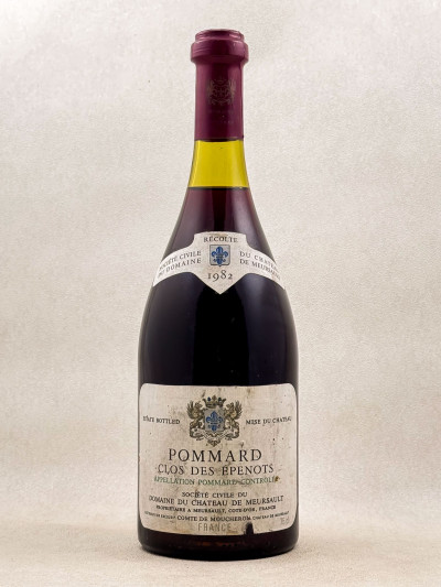 Château de Meursault - Pommard 1er cru "Clos des Epenots" 1982