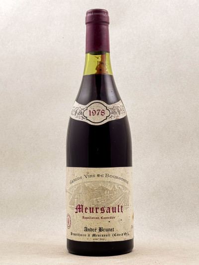 André Brunet - Meursault 1978