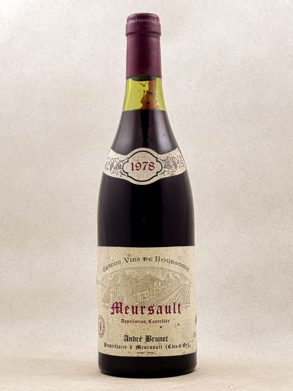 André Brunet - Meursault 1978