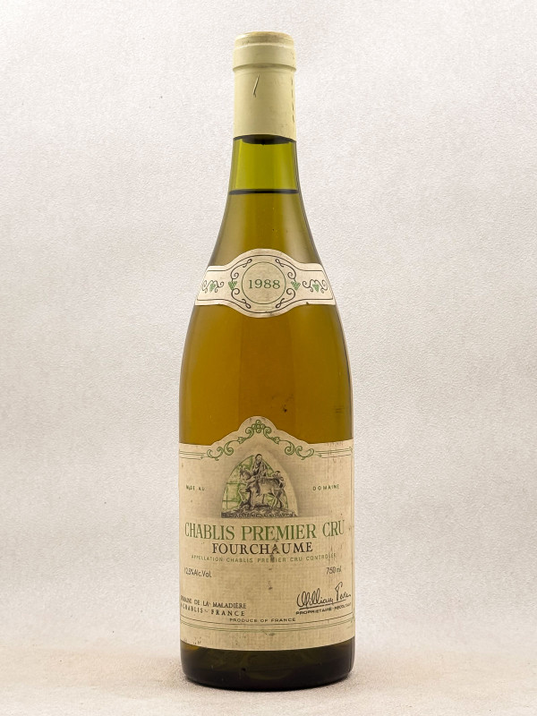 Domaine de la Maladière - Chablis 1er Cru "Fourchaume" 1988