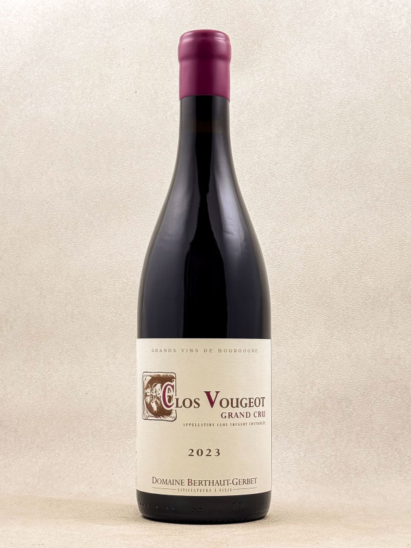 Berthaut Gerbet - Clos Vougeot 2023