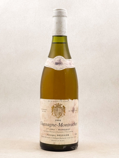 Georges Deleger - Chassagne Montrachet 1er Cru "Morgeot" 1991