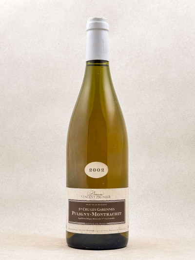 Vincent Prunier - Puligny Montrachet 1er cru "Les Garennes" 2002