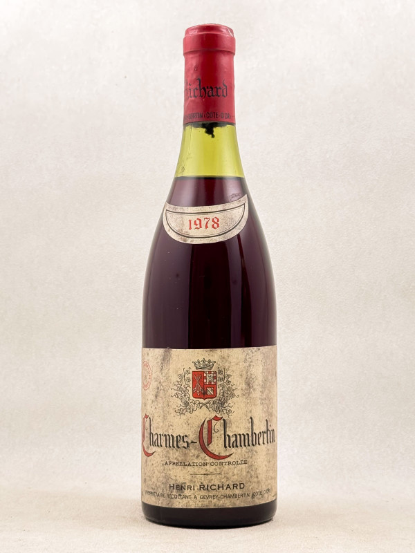 Henri Richard - Charmes Chambertin 1978