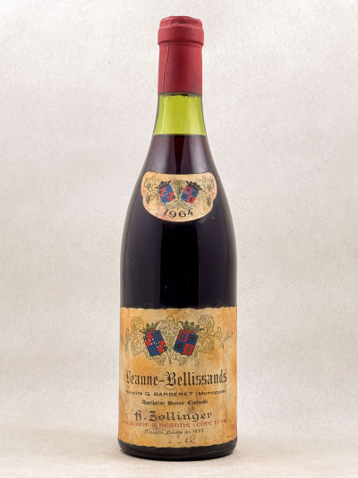 Zollinger - Beaune 1er Cru "Belissand" 1964