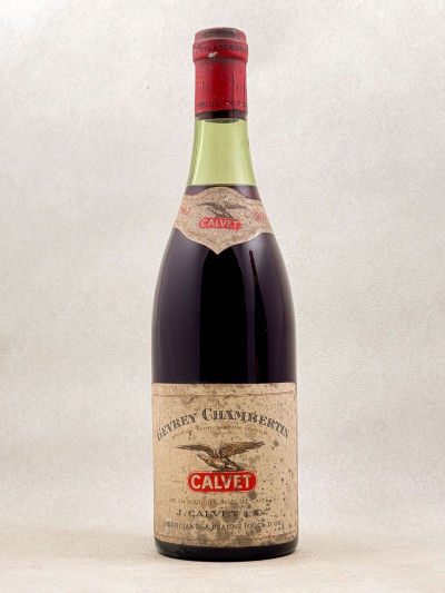 Calvet - Gevrey Chambertin 1962
