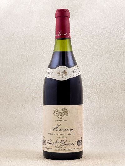 Thomas Bassot - Mercurey 1988