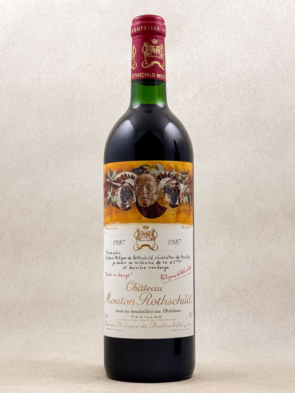 Mouton Rothschild - Pauillac 1987