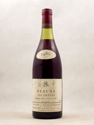 Ropiteau - Beaune 1er Cru "Grèves" 1980