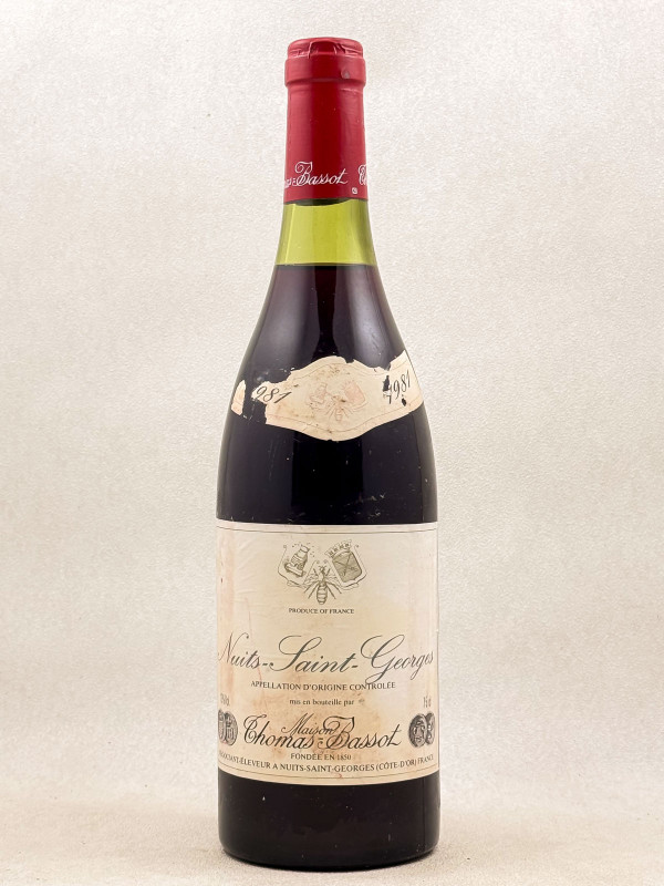 Thomas Bassot - Nuits Saint Georges 1981