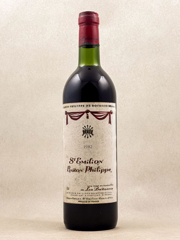 Baron Philippe de Rothschild - Médoc "Mise de la Baronnie" 1982