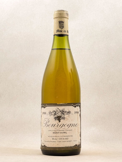 Michel Goubard - Bourgogne "Mont-Avril" 1988