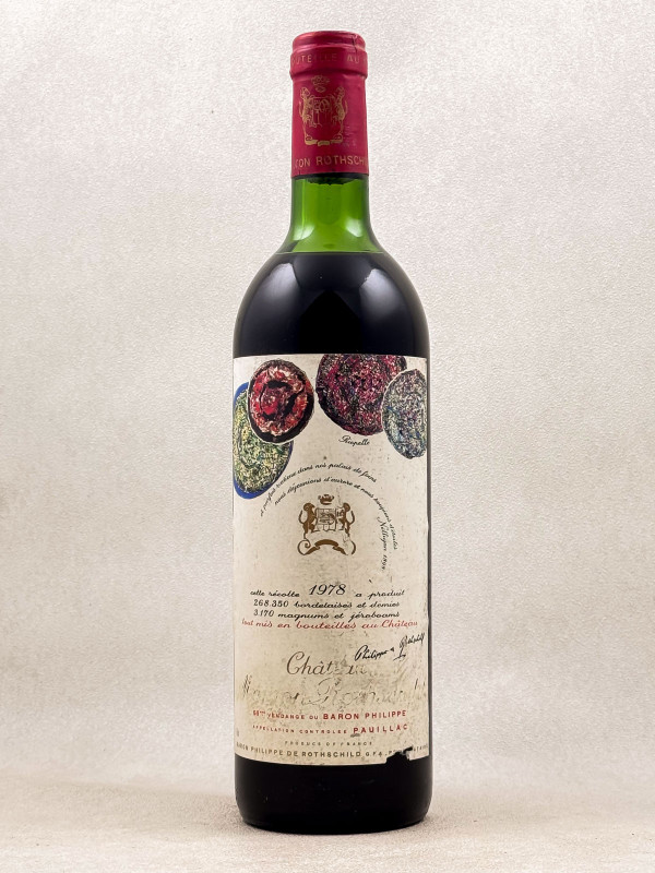 Mouton Rothschild - Pauillac 1978